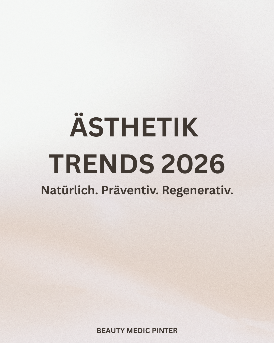 BEAUTY MEDIC PINTER Trends 2026